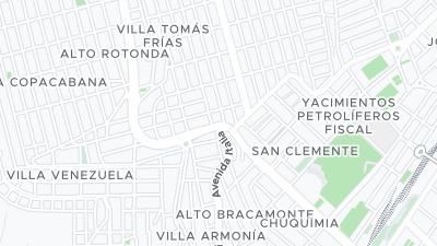 Hotel location map