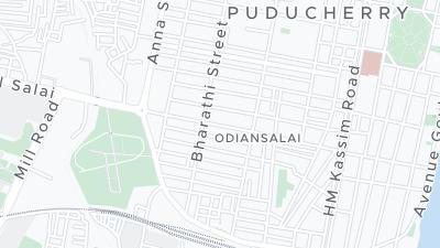 Hotel location map