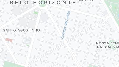 Mapa de localização do hotel