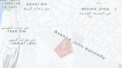 호텔 위치 지도