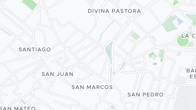 Mapa de localização do hotel