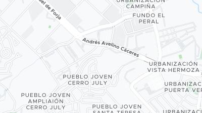 Hotel location map