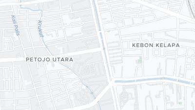 Mapa de localização do hotel