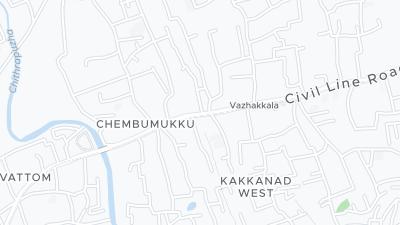 Hotel location map