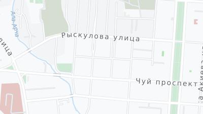 Hotel location map