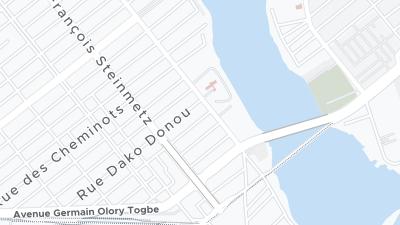 Hotel location map