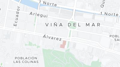 Kaart met de situering van het hotel