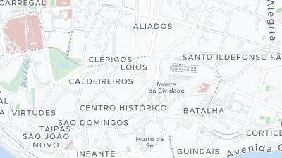 Hotel location map