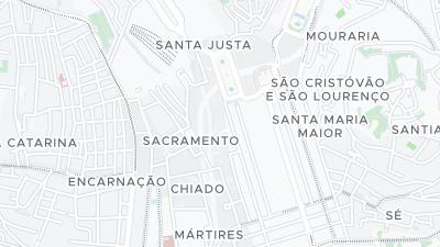 Mapa de localização do hotel