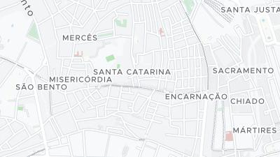 Mapa de localização do hotel