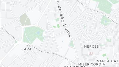 Mapa de localização do hotel