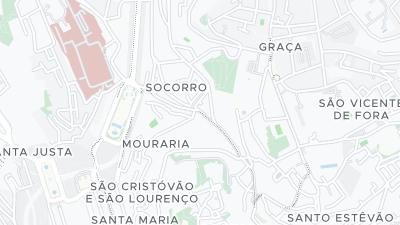 Mapa de localização do hotel