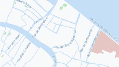 Mapa de localização do hotel