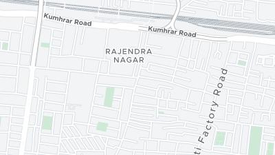 Hotel location map