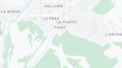 Hotel location map