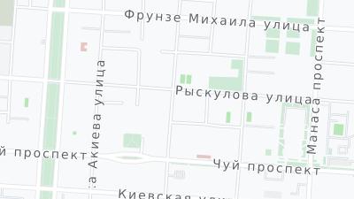 Hotel location map