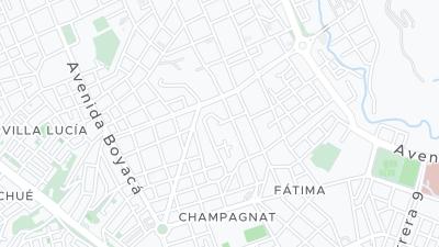 Hotel location map