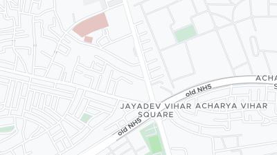 Mapa de localização do hotel