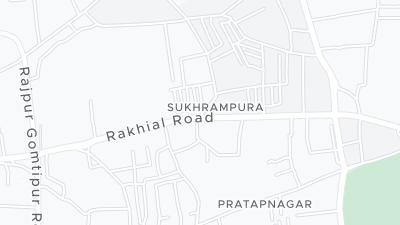 Mapa de localização do hotel