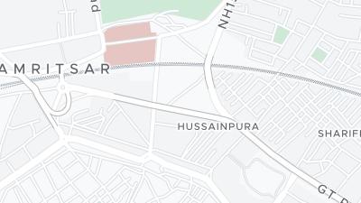 Mapa de localização do hotel