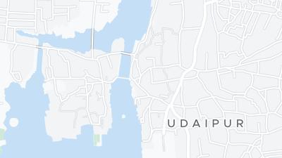 Kaart met de situering van het hotel