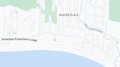 Hotel location map