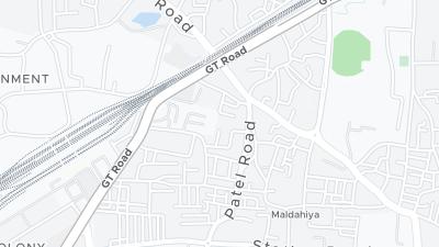 Plan de localisation de l'hôtel