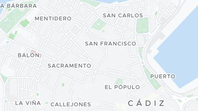 Mapa de localização do hotel