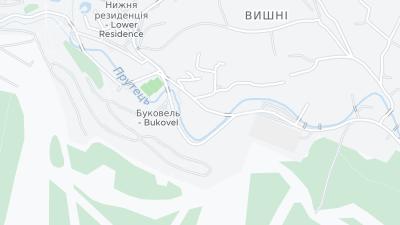 Hotel location map