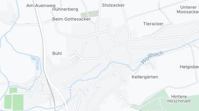 Mapa de localização do hotel