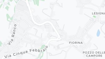 Hotel location map