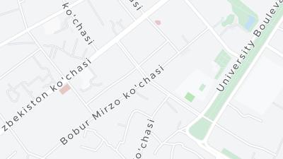 Visa hotellet på en karta