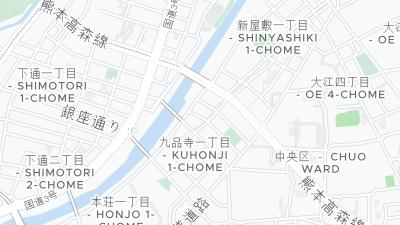 Hotel location map