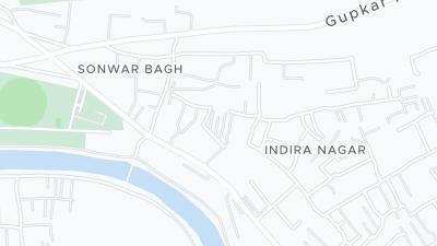 Mapa de localização do hotel