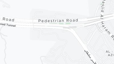 Kaart met de situering van het hotel