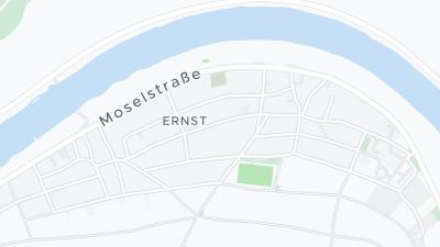 Kaart met de situering van het hotel