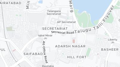 خريطة موقع الفندق