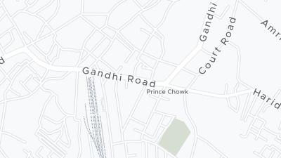 Mapa de localização do hotel