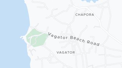 Mapa de localização do hotel