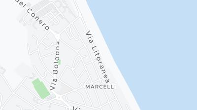 Mapa de localización del hotel