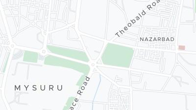 Plan de localisation de l'hôtel