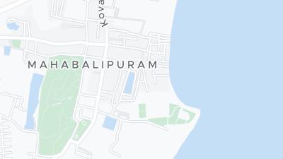 Kaart met de situering van het hotel