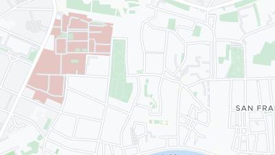 Hotel location map