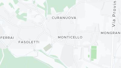 Hotel location map