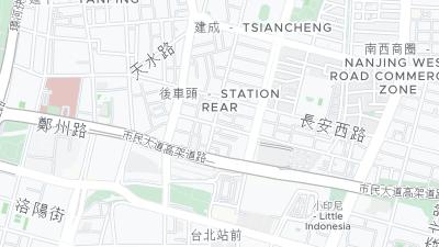Hotel location map