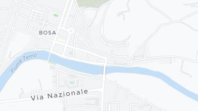 Mapa de localização do hotel