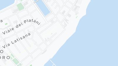 Mapa de localização do hotel