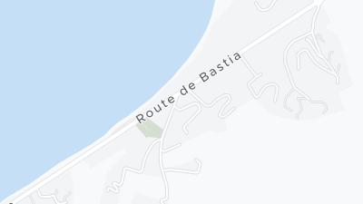 Hotel location map