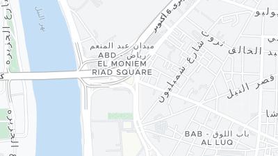 Hotel location map