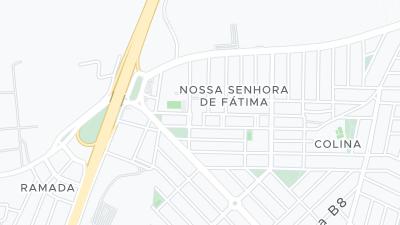 Plan de localisation de l'hôtel